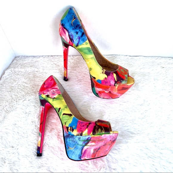 betsey johnson rose flower wood clog sandals